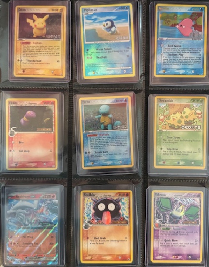 Stamped cards spread 6