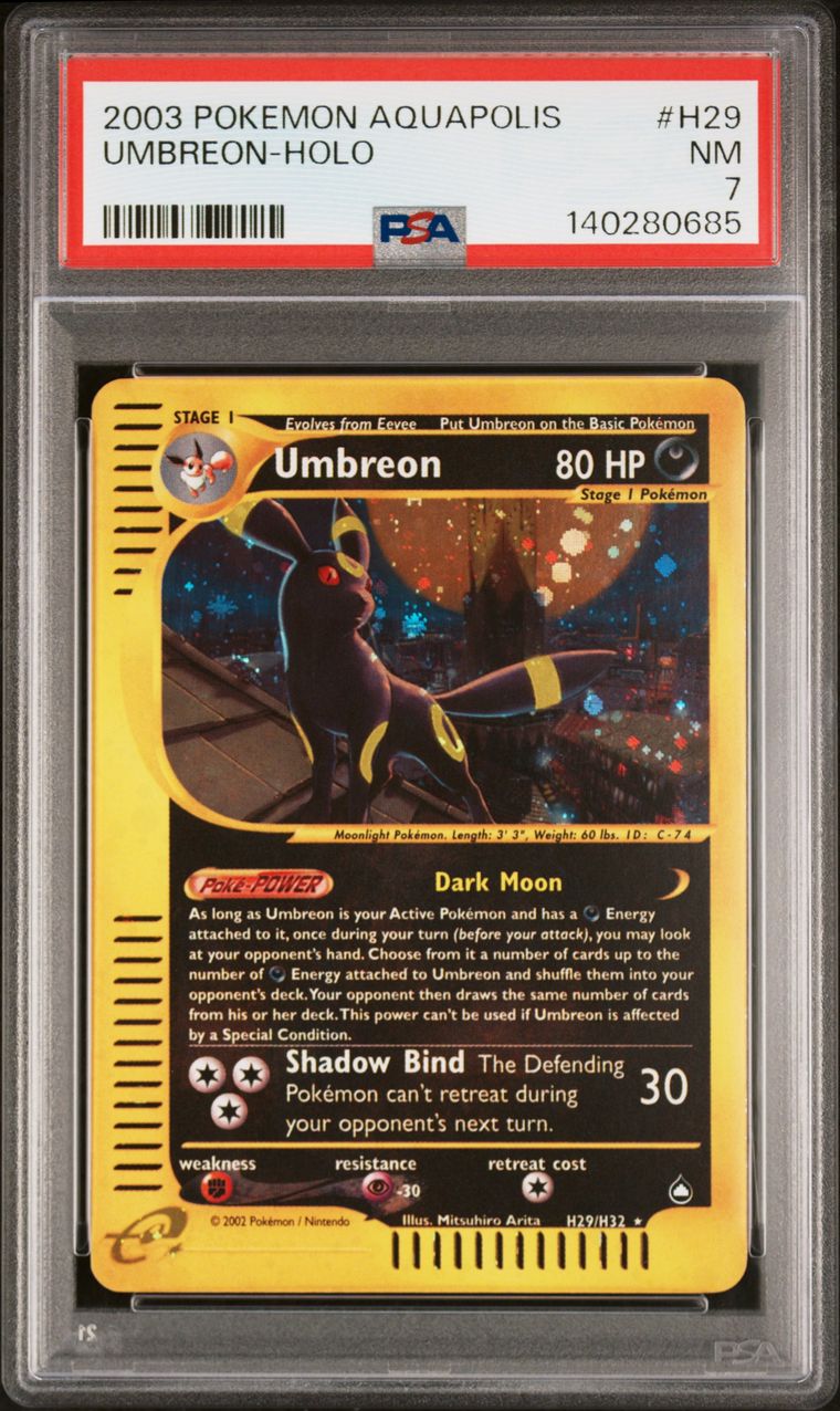 Umbreon Aquapolis slab